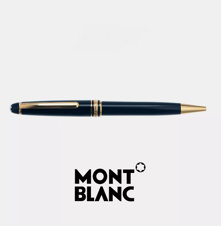 Montblanc Meisterstuck Classique Ballpoint Pen Gold 164 .Unique Gifts.