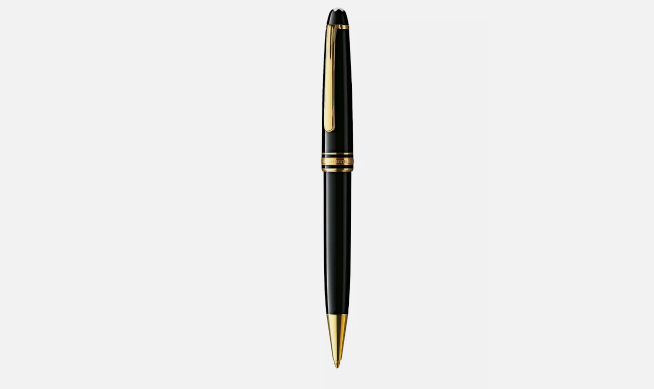 Montblanc Meisterstuck Classique Ballpoint Pen Gold 164 .Unique Gifts.