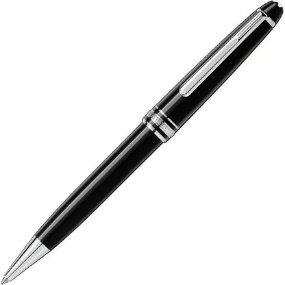 Montblanc Meisterstuck 164 Black and Platinum Ballpoint Pen Germany Authentics