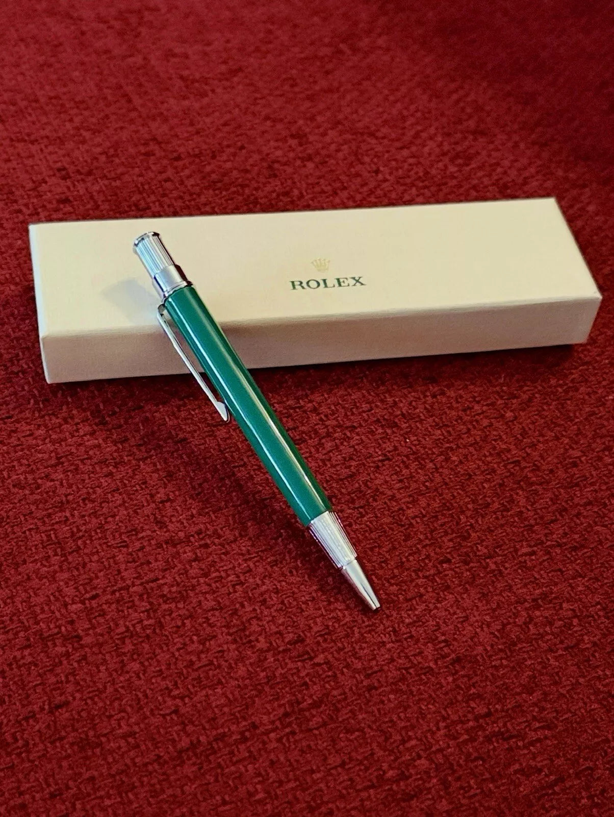 Rare Rolex Green Submariner Oyster Ballpoint Pen – Luxury Collector’s Gift | New in Box