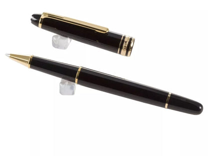 Montblanc Meisterstück Gold-Coated 163 Rollerball Pen – Timeless Elegance & Precision Writing