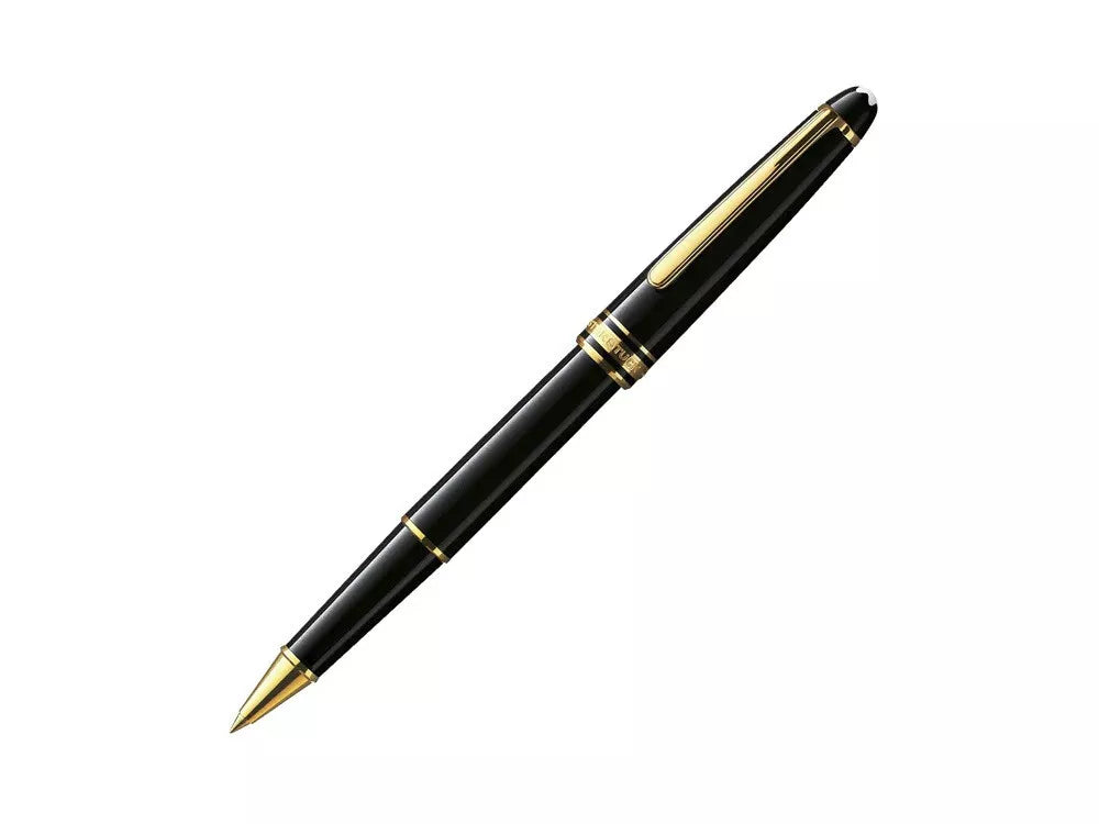 Montblanc Meisterstück Gold-Coated 163 Rollerball Pen – Timeless Elegance & Precision Writing