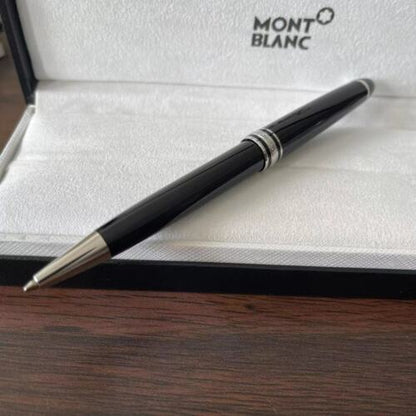 Montblanc Meisterstuck 164 Black and Platinum Ballpoint Pen Germany Authentics