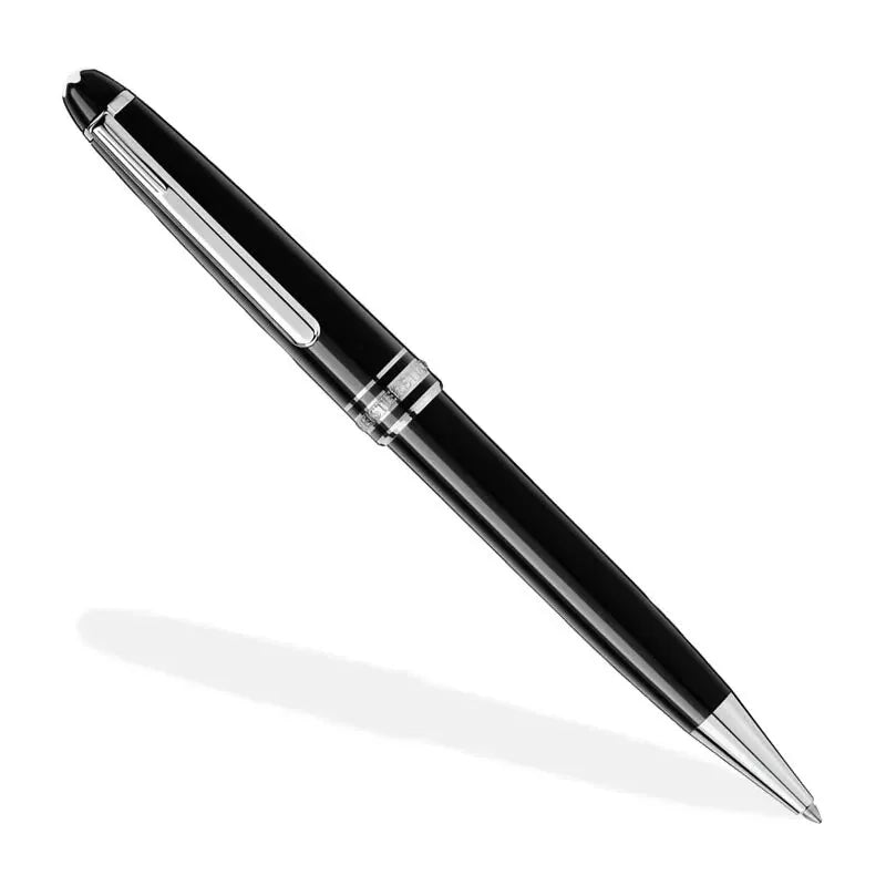 Montblanc Meisterstuck 164 Black and Platinum Ballpoint Pen Germany Authentics